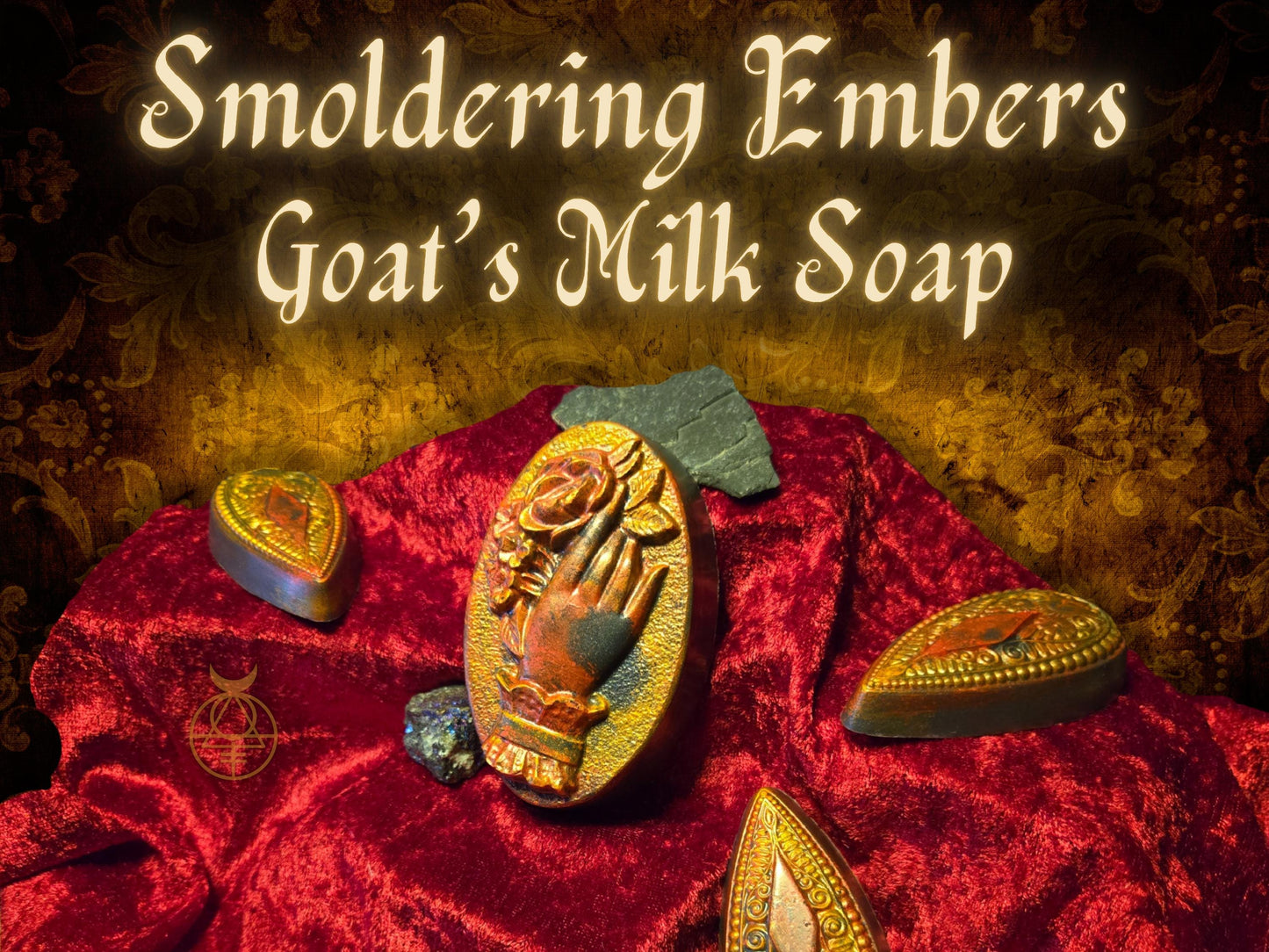 Smoldering Embers Goat's Milk Soap – Handmade, Moisturizing, Spicy & Smoky Scent, Natural Skincare
